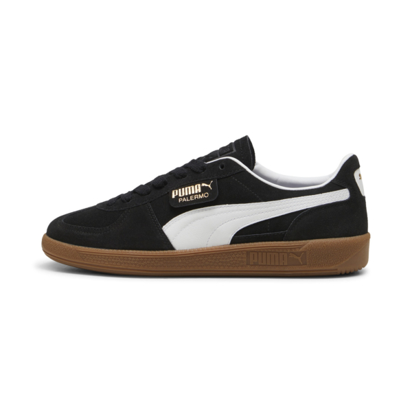 Puma Palermo Men’s Sneakers - Black/ White (396463-10)