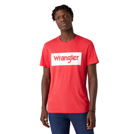 wrangler logo tee