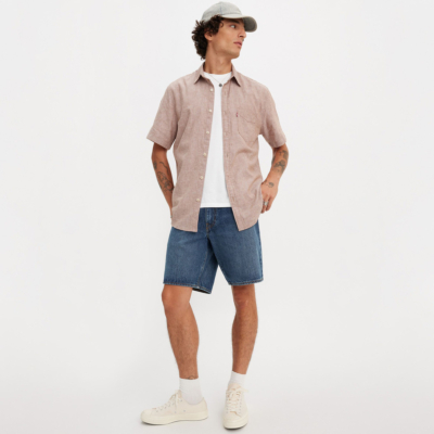 Levi’s® 468™ Loose Denim Shorts for Men in Picnic And Friends (A8461-0003) 