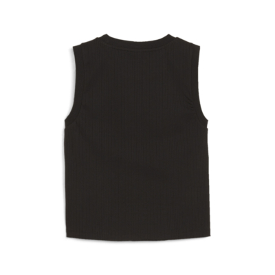 Puma Ribbed Relaxed Tank Top for Women in Black (624266-01) 
