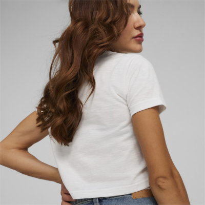 Puma Dare To Baby T-Shirt for Women - White (624292-02) 