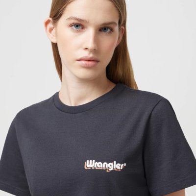 Wrangler T-Shirt Γυναικείο - Μαύρο (112350315) 