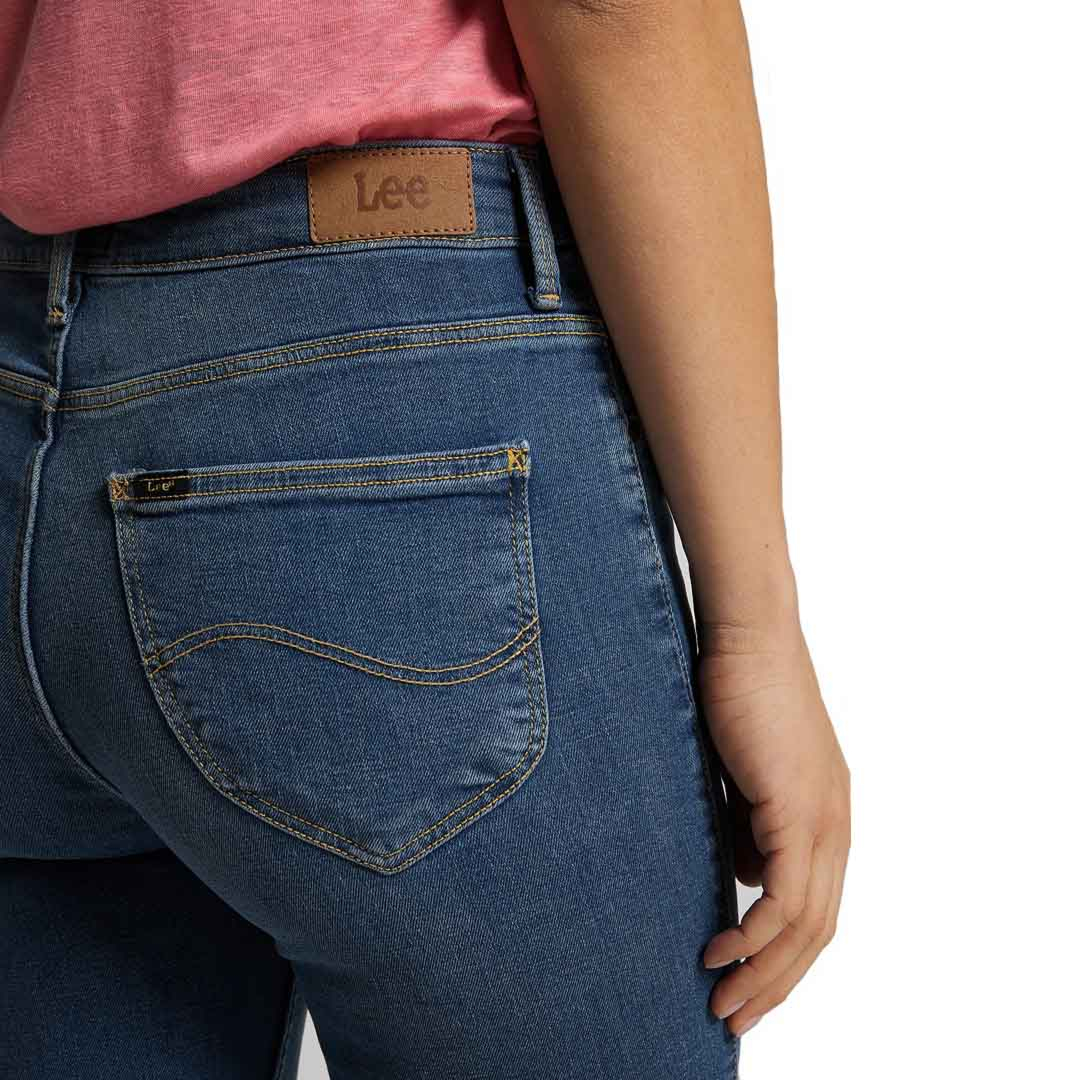 LEE Breese Women Jeans Bootcut - Mid Worn Martha (L31TQDTO)