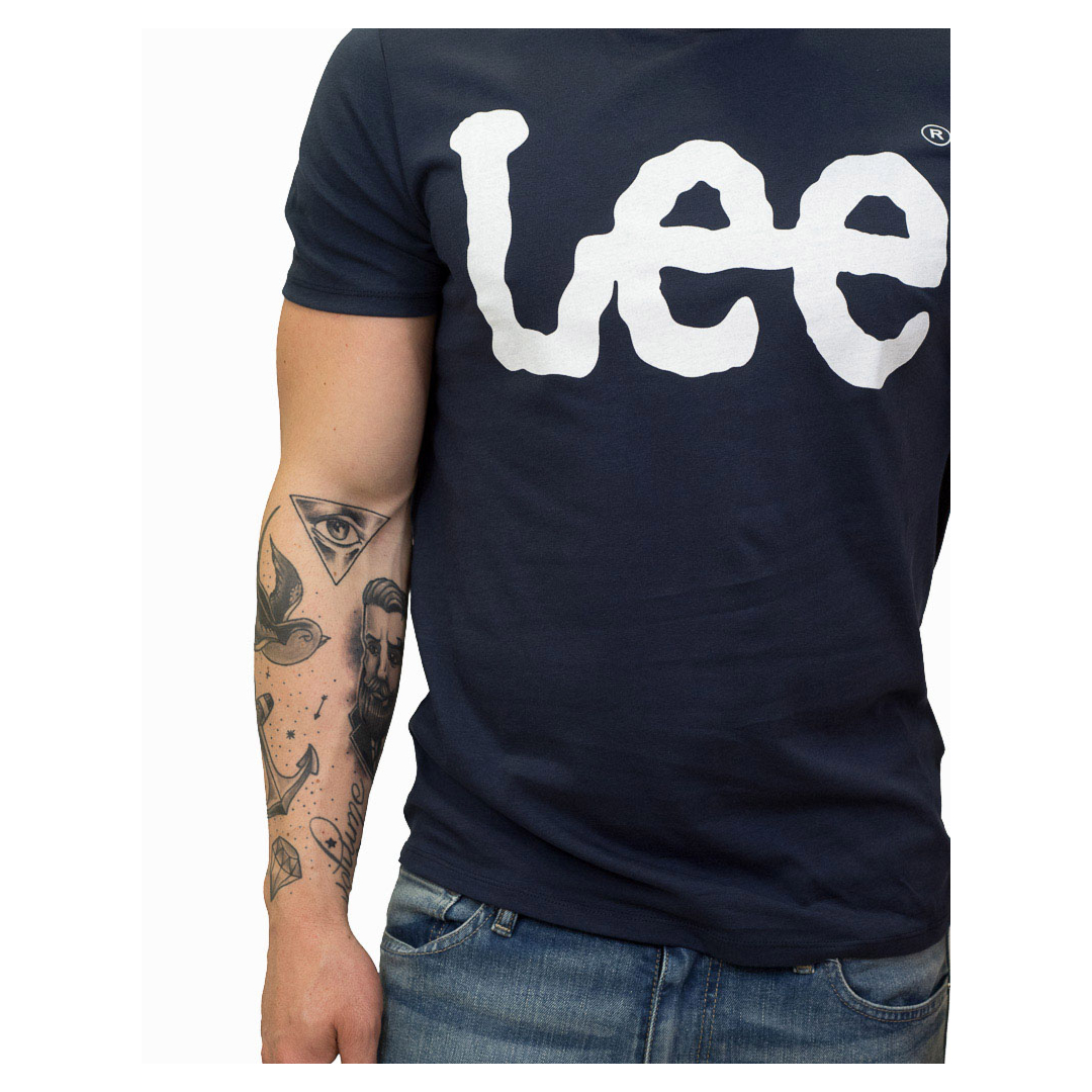 Lee Men's T-Shirt - Navy - L