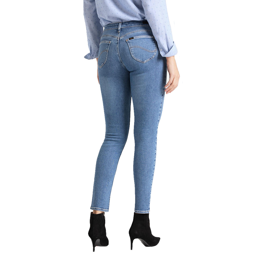 Amfibisch Direct Allergisch District Concept Store - LEE Scarlett BO Jeans Skinny - Alabama Dawn  (L506-MX-AY)