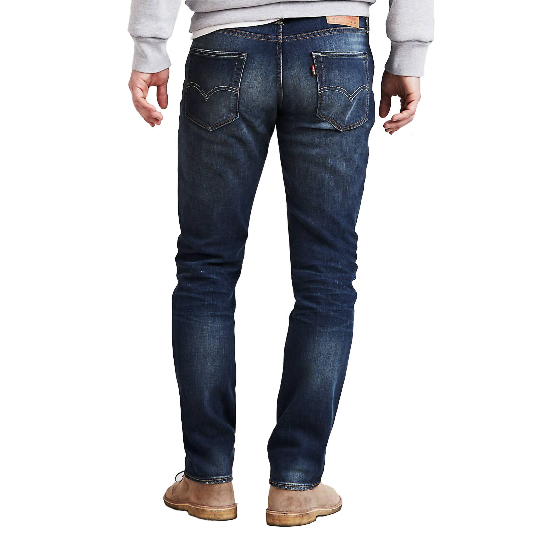fritaget chef Elemental District Concept Store - Levi's® 511™ Jeans Slim Fit - Blue Canyon Dark  (04511-0970)