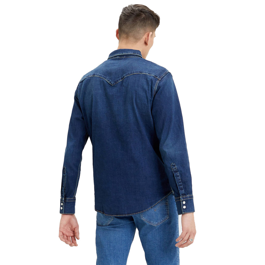 levi's stretch denim shirt