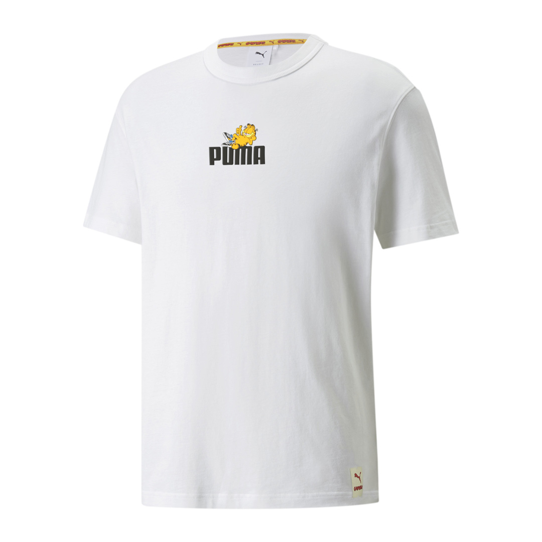 CAMISETA PUMA PUMA BRAND TEE Puma White L - CAMISETA PUMA PUMA BRAND TEE  Puma White M - PUMA