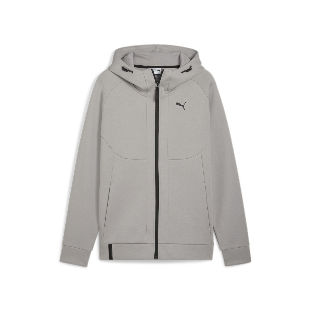 District Concept Store Puma PumaTech Zip Hoodie Concrete Gray 625507 14