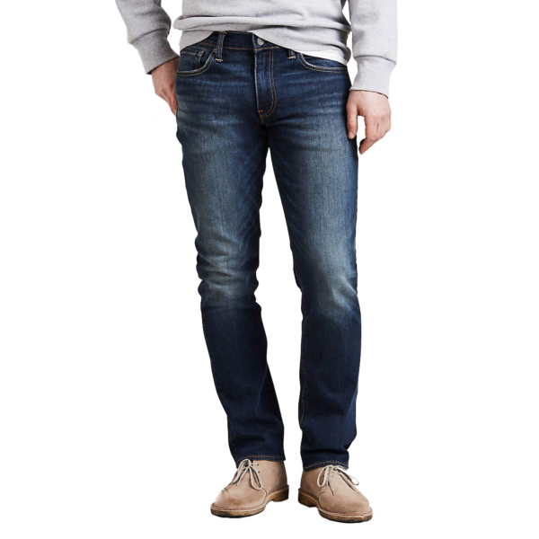 Levi's Men's 511 Slim Fit Jeans - Dark Blue Denim 34x32 1 ct