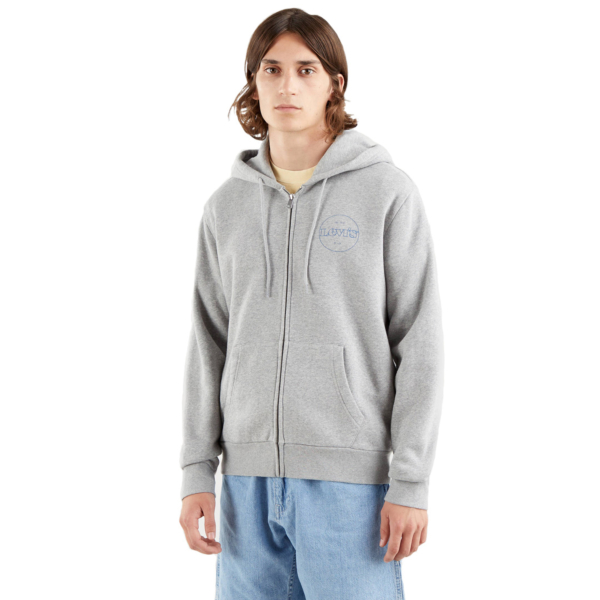 Levi's Graphic Hoodie - Men's - Two Color Heather Grey M