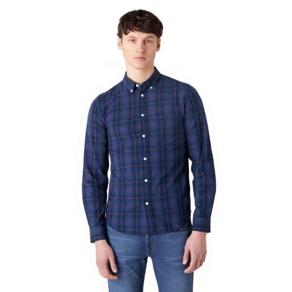 wrangler button down shirts