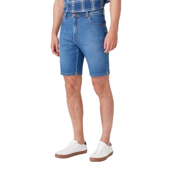 wrangler regular fit denim shorts